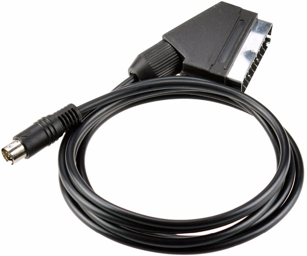 H 1,8 M/6FT RGB Скарт AV кабель свинца аудио/видеоразъем для Genesis Megadrive 2