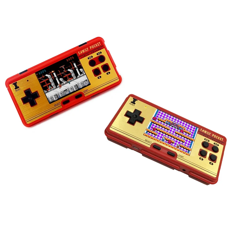Портативные игровые проигрыватели, встроенные в 638 классическую игровую консоль, 8 бит, ретро видеоигра, поддержка AV Out, положить для подарка для удовольствия