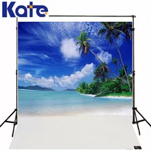 Kate 10x10ft seaside beach foto fundo estúdio de fotografia prop fundo praia costeira skyline3d fotografia bebê backdrop lk 1896