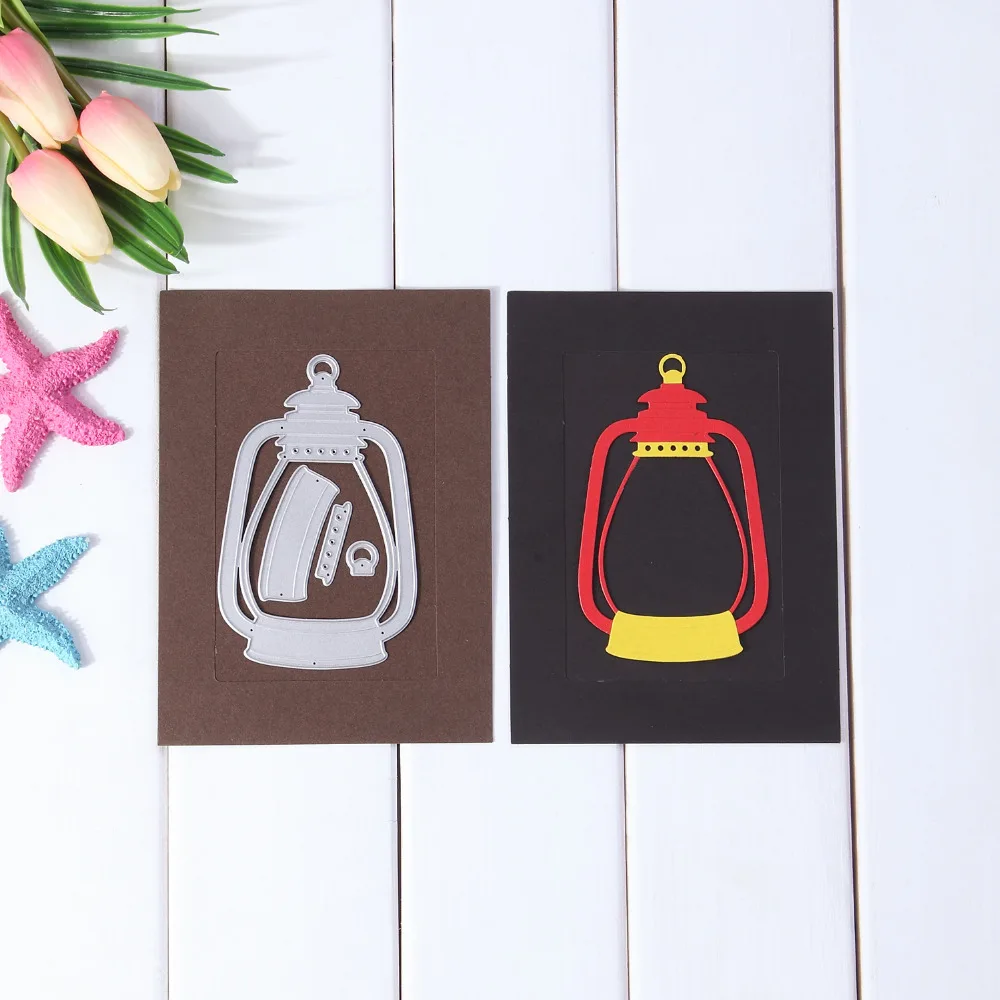 

New Lantern Light Metal Cutting Dies Stencils for DIY Scrapbooking Photo Album Paper Cards Decorative Crafts Embossing Die Cuts