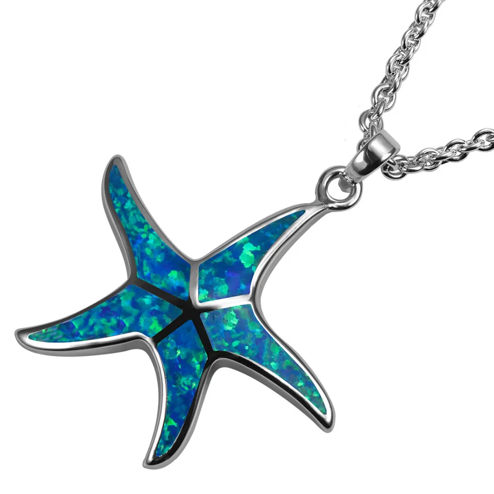 

Blue Crystal Zircon 925 Sterling Silver Fashion Pendant P313