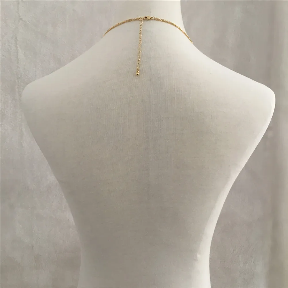 Модные девчачьи Позолоченные Чеканные листья связанные длинные LAYAT ожерелье для женщин девушек