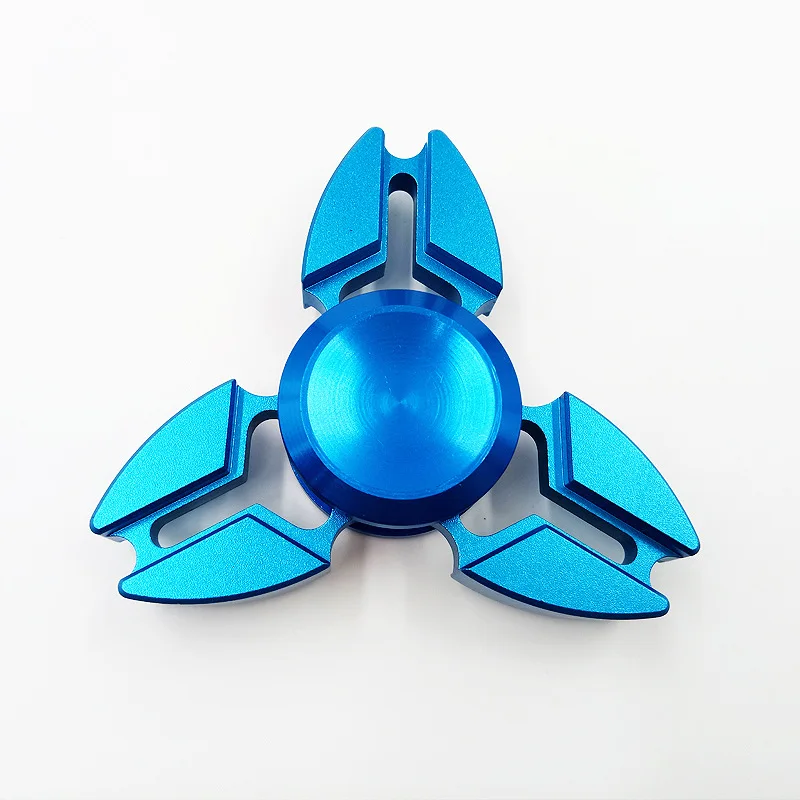 Непоседа игрушки ВДГ три руки блесны металла Handspinner непоседы игрушки для детей руки Spiner ВДГ три блесны ручной Spiner из металла