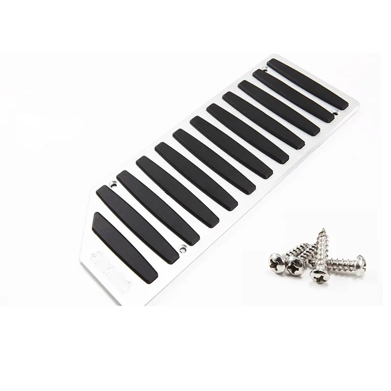 1 шт. алюминиевый нескользящий чехол для педали VW Polo 2010 2016 AT|aluminum pedal covers|aluminum foot