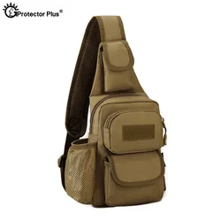 Mochila táctica de estilo militar para acampar, senderismo, viaje al aire libre, bolsa de viaje, un solo hombro, informal