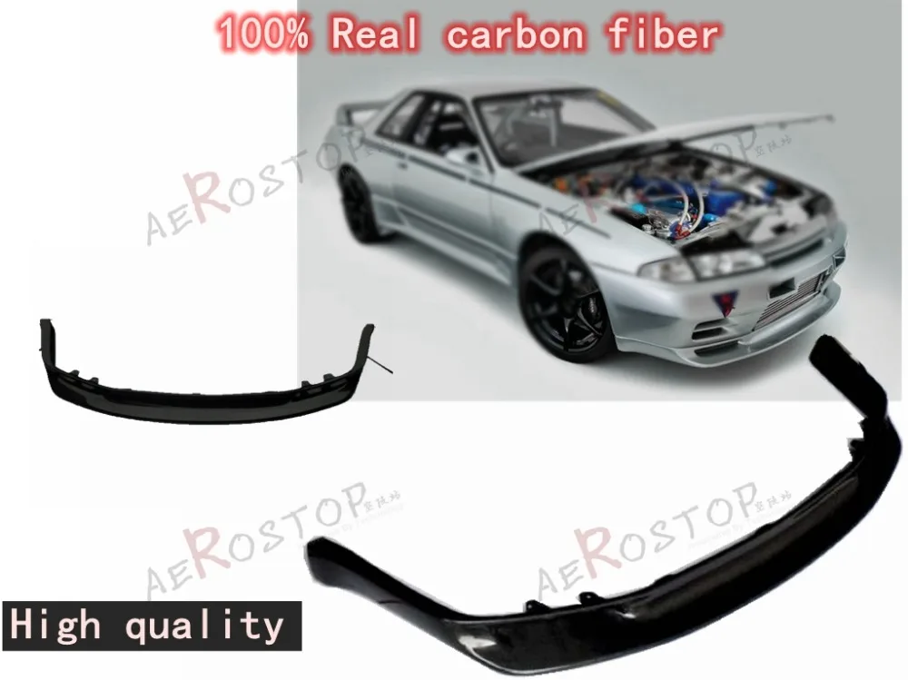 1PC R32 GTR JUN FRONT LIP SPLITTER DIFFUSER CARBON FIBERin Body Kits