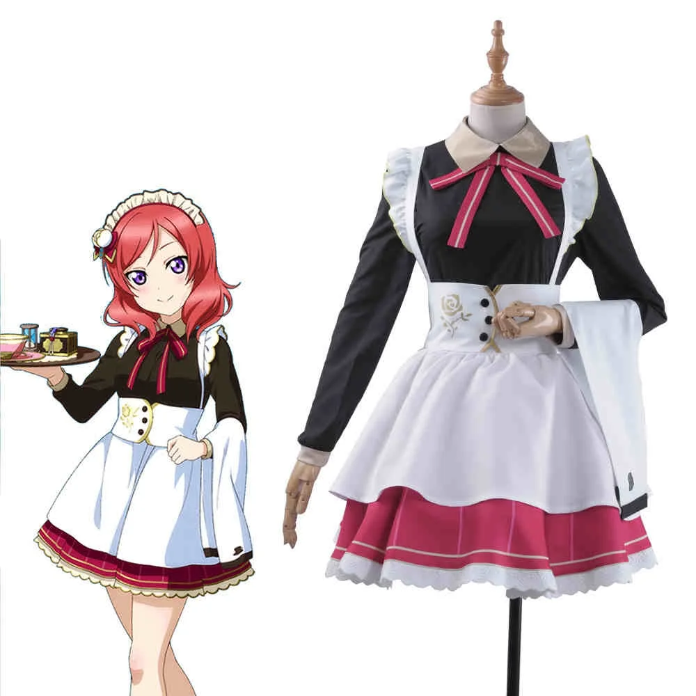 Аниме Лав Лив! солнечном свете! Maki Nishikino чайные вечерние маскарадный костюм