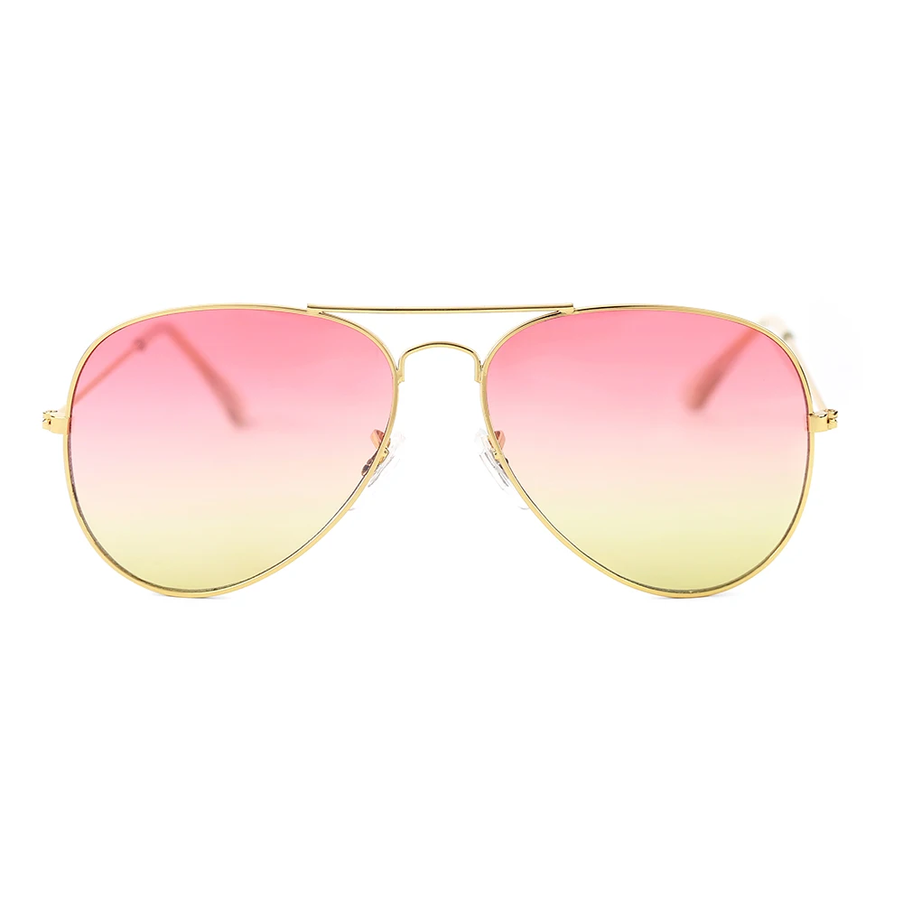 ROYAL GIRL, брендовые дизайнерские женские солнцезащитные очки, пилот, солнцезащитные очки, морские градиентные оттенки, мужские Модные очки ss065