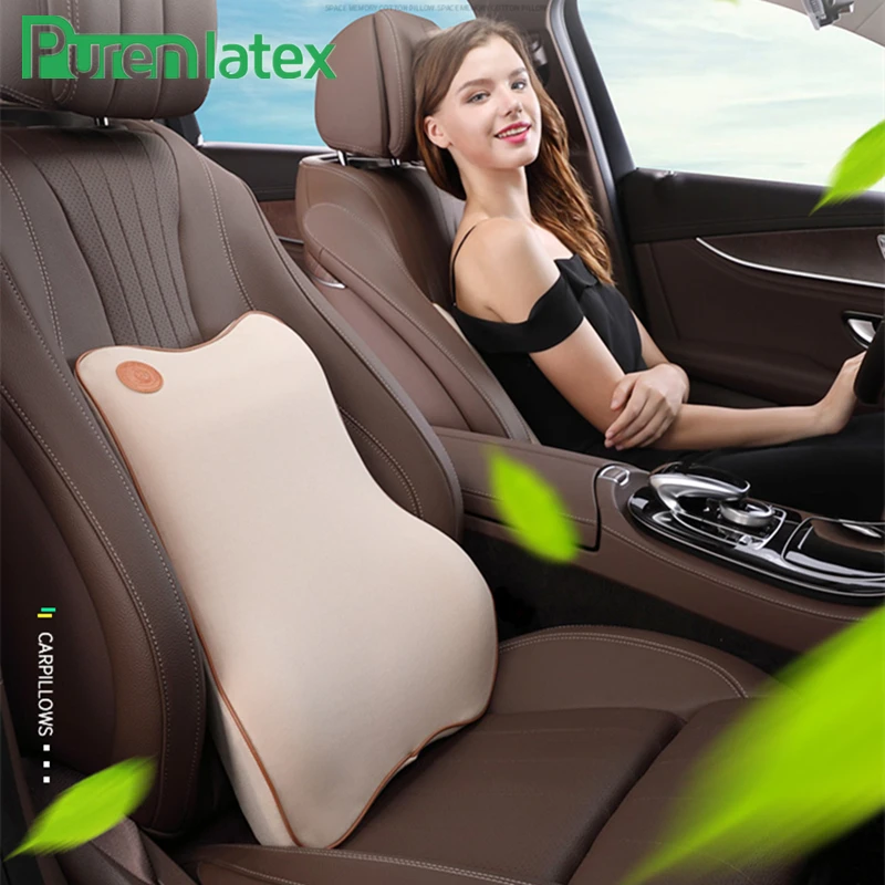 

Quality Universal Car Seat Waist Back Rest Massage Memory Foam Cushion 3D Lumbar Support Pillow Spine Vertebra Protect 7 Colors