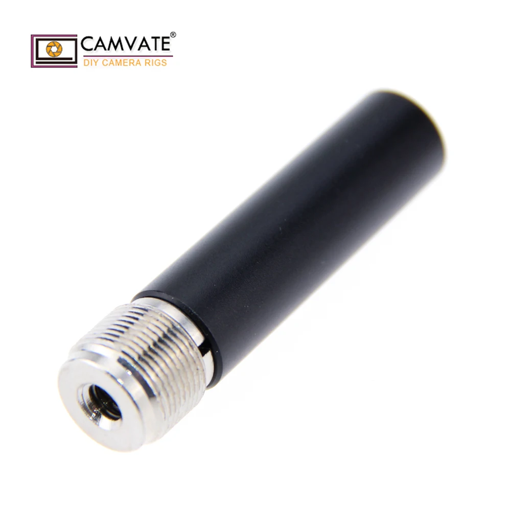 Зажим для микрофона CAMVATE (Адаптер штатива 5/8 &quotдо 1/4&quot и стержни 15 мм) C1291