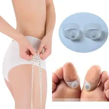 100 шт./лот силиконовый массажер для ног магнитное кольцо сжигающие жир, способствующие похудению сжечь Для женщин похудение жир для похудания инструмент
