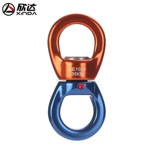 Xinda 35KN скалолазание комплект ротационный Канатный карабин, соединитель альпинистская Пряжка веревка для скалолазания для альпинизма - изображение