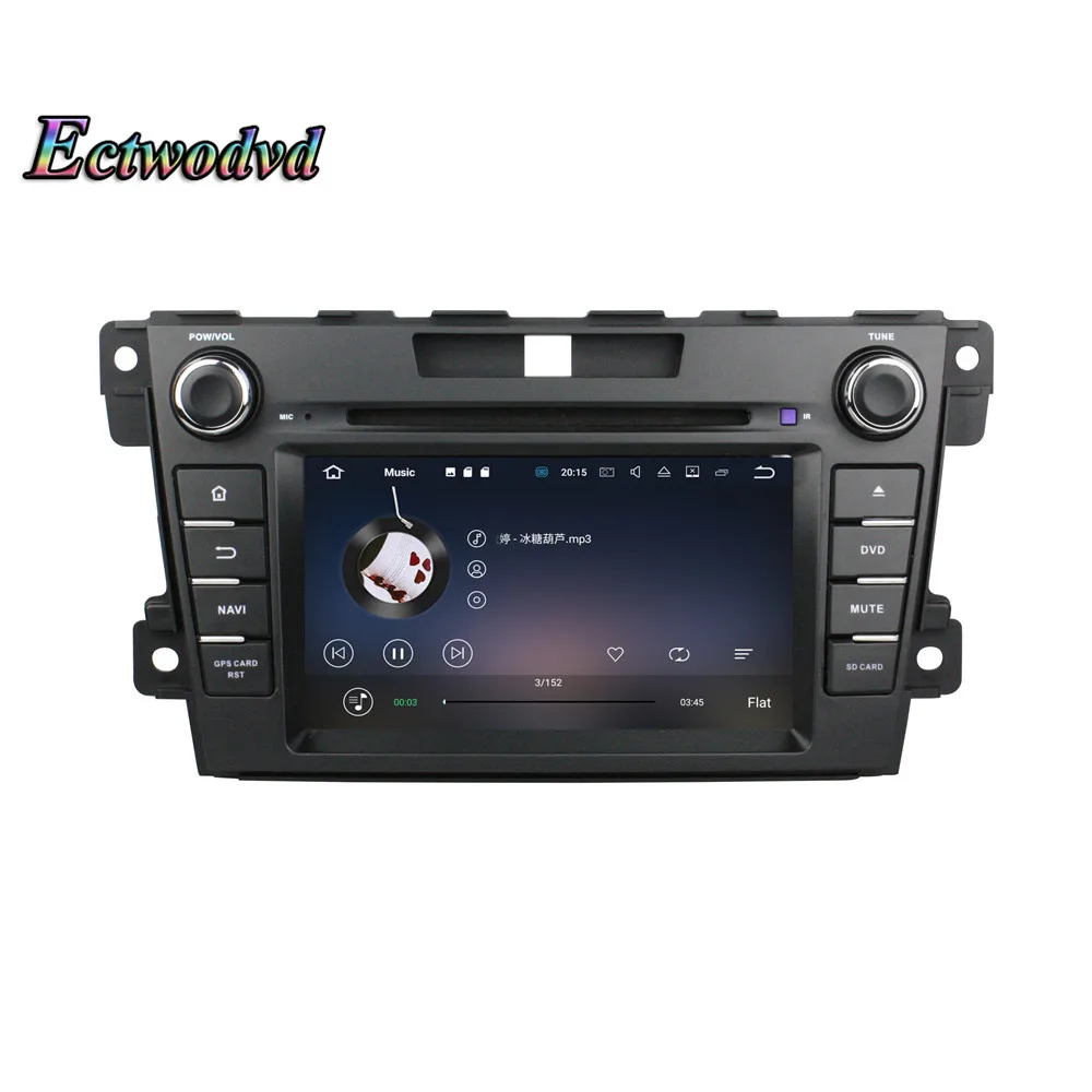 Excellent Ectwodvd Octa Core 4G RAM 64G ROM Android 9.0 Car Multimedia DVD Player GPS HeadUnit For Mazda CX-7 2012 2013 17
