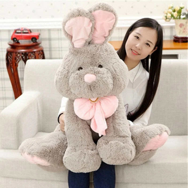 giant plush rabbit