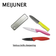 

Meijuner EDC Pocket Diamond Stone Hook Sharpener Keychain for Knife Fish Hook Finger Nail File Outdoor Camping Sharpeners MJ227