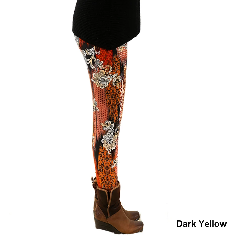 woman leggings Nine minutes of pants The European and American style popular print