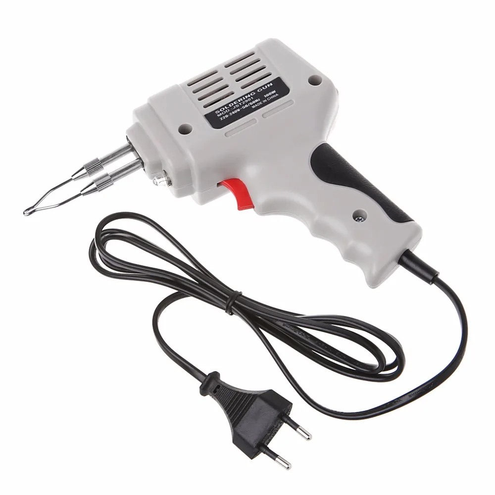 220 V 240 100 W Электрический паяльник пистолет быстрый сварочный инструмент со