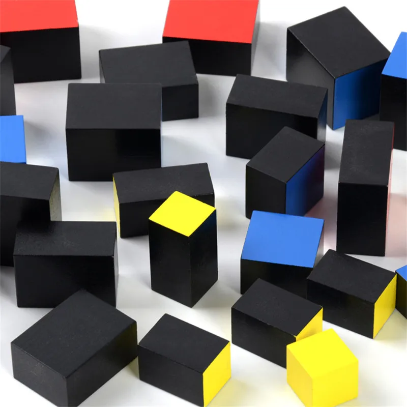  Baby Toy Montessori Trinomial Cube Math for Early Childhood Education Preschool Training Learning T