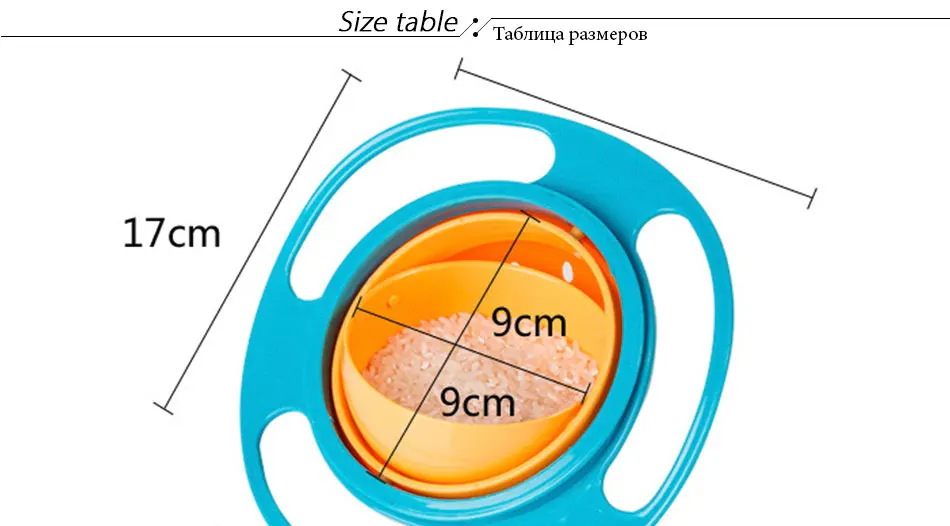 Baby Tableware Dishes Bowl Children Feeding Infant Food Container Plates Cup 360 Rotate Spill Proof Learning Dinnerware Bowls