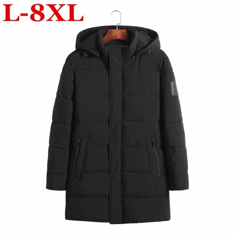 8XL 7XL 6X plus size Men Jacket Coats Thicken Warm Winter Jackets ...