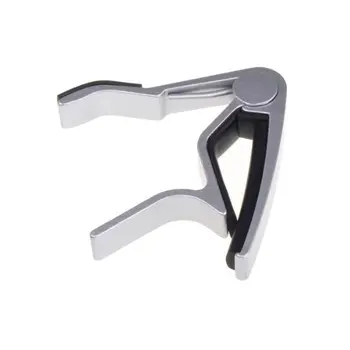 

SYDS Hot Sale Silver Rubber Perfect Folk Acoustic Guitar Trigger Change Capo