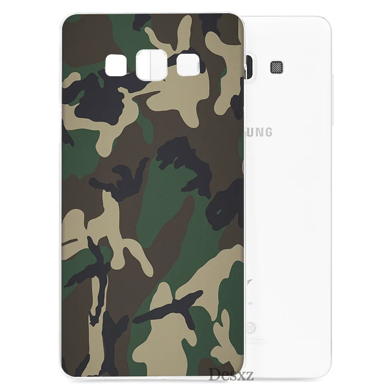 Чехол для телефона с камуфляжным рисунком Samsung A3 A5 A6 A8 Plus 2015 2016 2017 2018