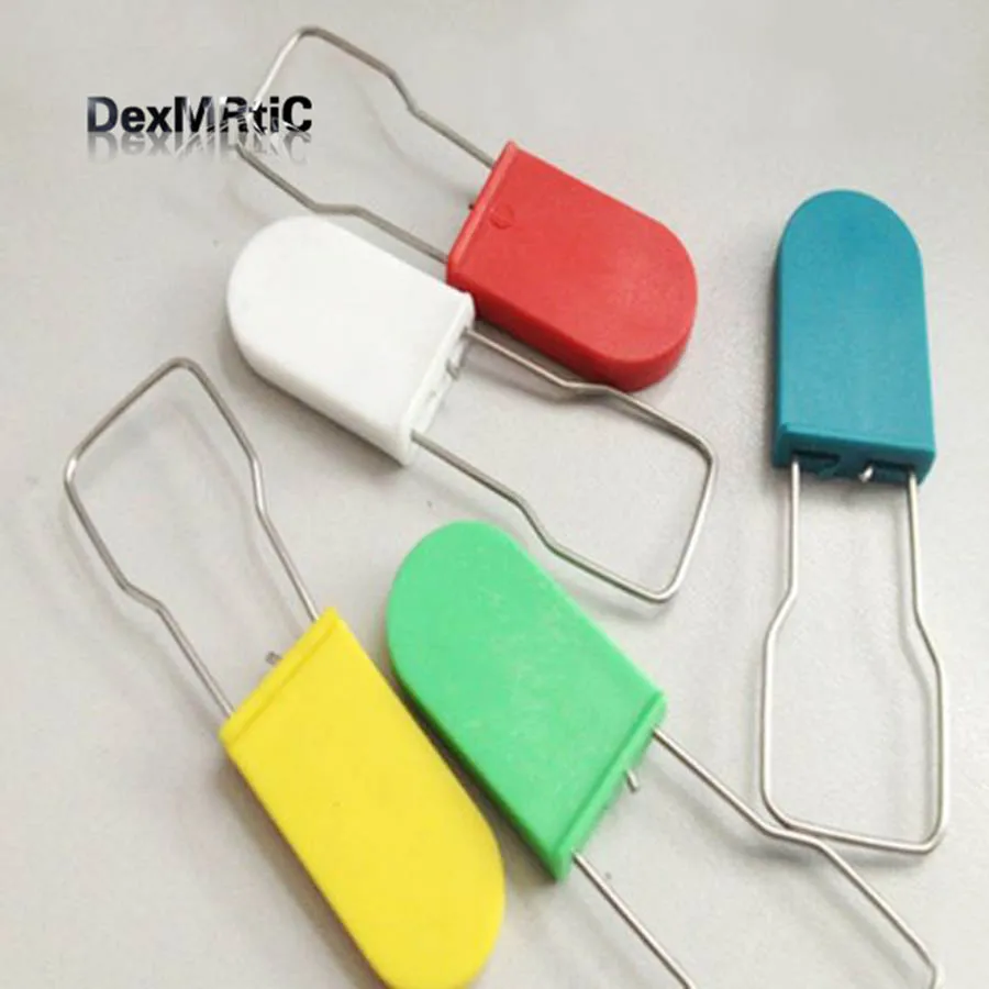 

30pcs Cable seals disposable padlock Logistics Plastic Seals Disposable lock Lock buckle NEW
