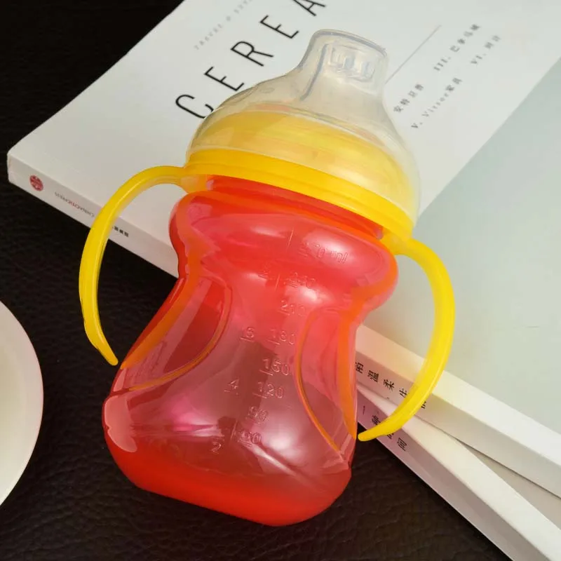 Детская силиконовая бутылка для питьевой воды 250 мл|baby bottle|baby bottle siliconesilicone baby |