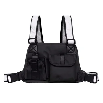 

Chest Bag for Men Hip Hop Harness Chest Rig Bag Vest Streewear Women Tactical Shoulder Bag Chest Package Kanye West Waist Pack