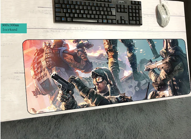 

Ziasmul warface mouse pad 90x30mm pad to mouse notbook computer mousepad Fashion gaming padmouse gamer keyboard mouse mats
