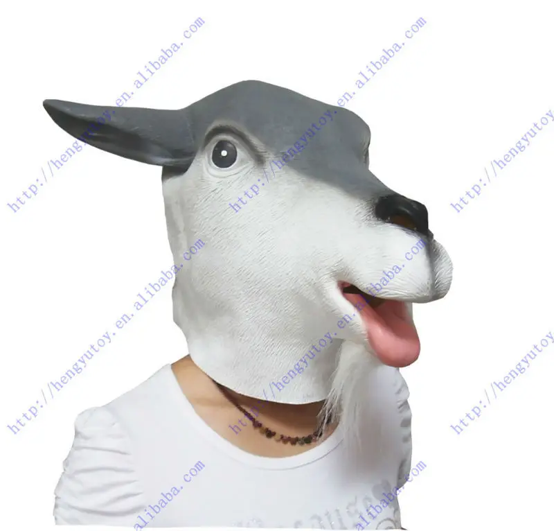 Buy Hot selling Realistic Goat Mask Full Head