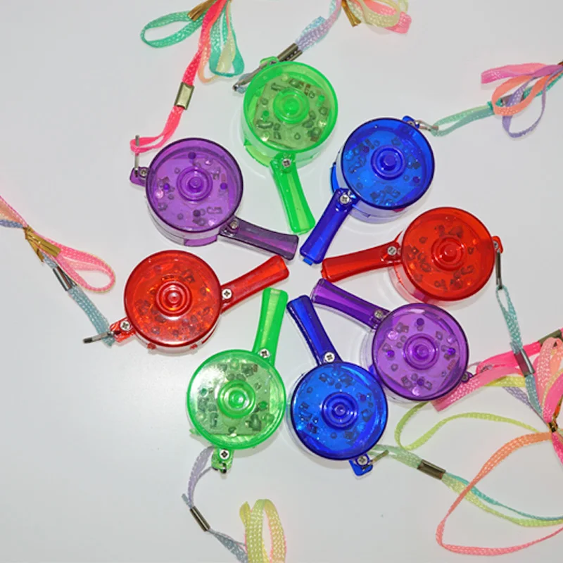 Горячая распродажа Акция 30 шт./партия многоцветный светодиодный светящийся свисток мигающий бар свет детские игрушки для партия поддерживает поставки