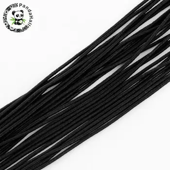 

100m Elastic Stretch Cord 2mm Jewelry Findings Beading Beads Cord String Strap Rope Bead For Bracelet Elastic Cord Mask Rope