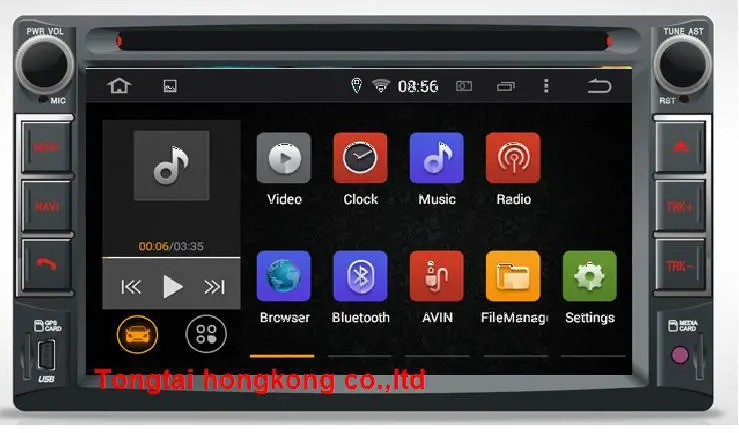 Discount 6.2" Android 7.1 for NISSAN UNIVERSAL car dvd,gps navigation 4G,Wifi,BT,4 core,16G flash,1080P,Russian,English 2
