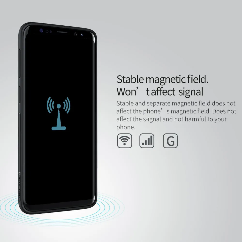 Чехол NILLKIN Magic для samsung galaxy S9 с магнитной функцией матовый чехол на заднюю панель телефона для galaxy Note 8/s9 Plus/S8/S8 plus/S10