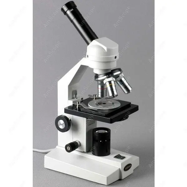 Поляризационный и яркий полевой микроскоп AmScope 40x 400x|polar converter|microscope monitorpolar tank |