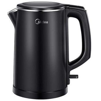 

Black Thermostat Electric Kettle 1.5L Instant Heating Water Boiler with Rotational Base Auto Power-off Protection 1800W