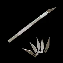 1 Набор, нож для резки металла, Прецизионная резка, хобби, гравировка, скульптурные ножи, инструменты для помадки, пасты для резинки, резаки инструменты для выпечки