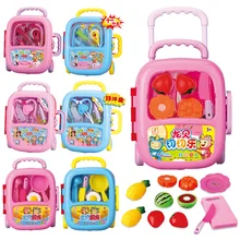 Высокое качество, детские игрушки, игрушки для детей, еда, кухня, медицинская тележка, чехол, имитация стетоскопа, игровой дом, медицинская игрушка