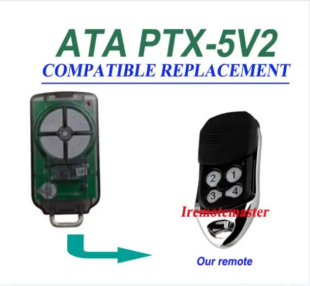 ATA PTX 5 PTX5v2 compatible Garage Door Triocode remote Control GOODin