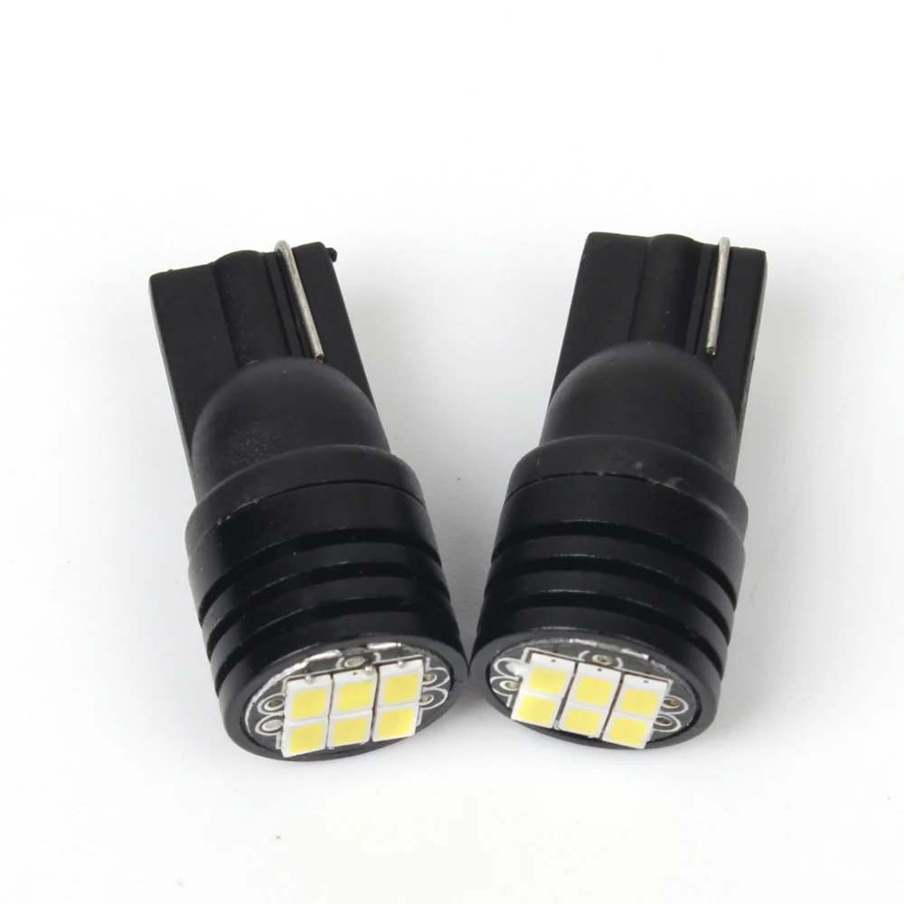 2 шт. Автомобильные светодиодные лампы для чтения T10 Led W5W 168 194|Сигнальная лампа| |