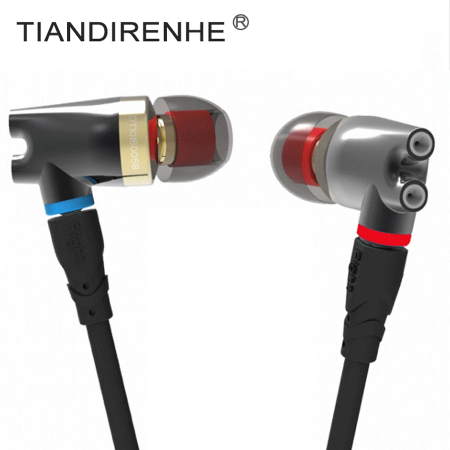 

For Shure SE215 SE535 SE425 MMCX Cable Senfer DT2Plus Hybrid 3 Unit In-Ear Earphone Replaced Upgrade HIFI Headset for iPhone IOS