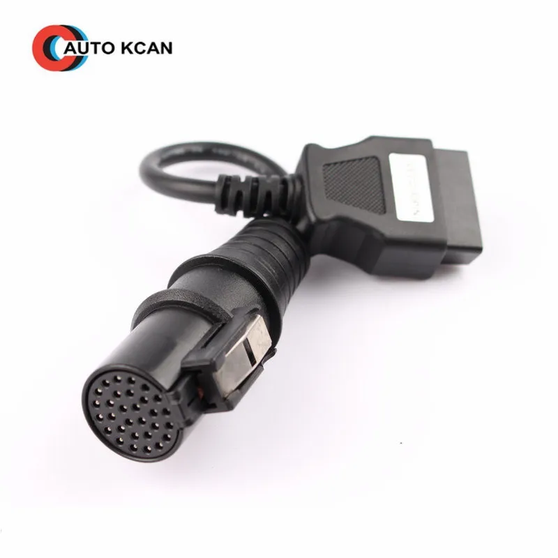2 шт. для IVECO 30-контактный OBD OBD2 II разъем кабеля гнездовой 16 до TCS интерфейс