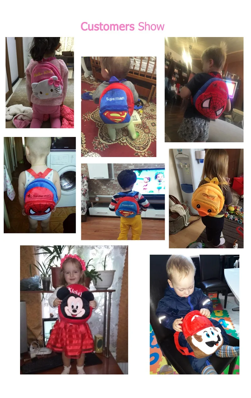 Детские подарки плюшевый Детский рюкзак милый Mochila мультфильм Медведь Детский плюшевый рюкзак мягкие игрушки для детского подарка