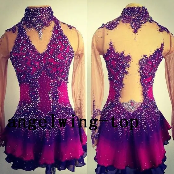Ice Skating Clothes For Women Competition Skating Clothing Custom Ice