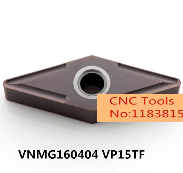 

10PCS VNMG160404 VP15TF/VNMG160408 VP15TF,original carbide insert use for turning tool holder boring bar