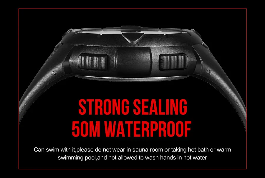 Black Swimming Military Shock Rubber Wristwatches BOAMIGO Brand Men Sport Watches Man Fashion Casual Digital LED Watch for Gift  (16)