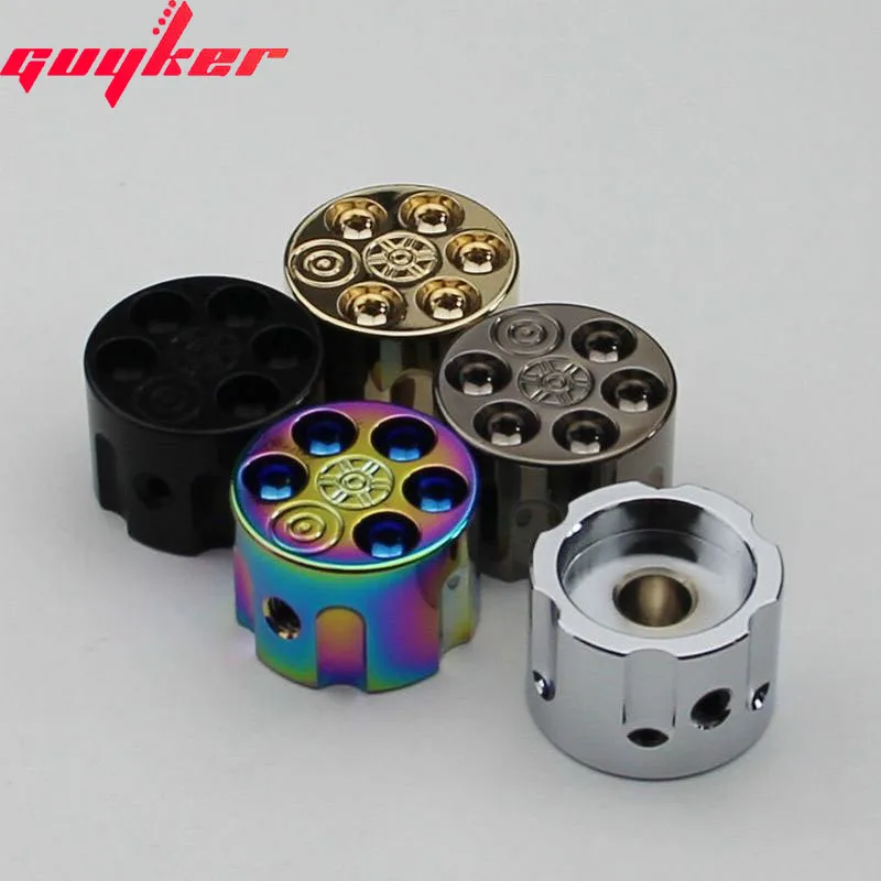 1 Piece Metal Pure copper potentiometer knob Inner Diameter 6MM For Electric Guitar or Bass In Five colors - Image 3