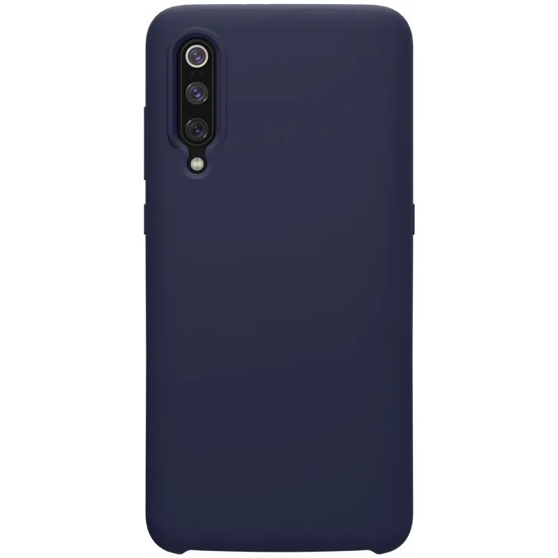 Чехол NILLKIN для Xiaomi mi 9, роскошный гибкий силиконовый мягкий чехол-накладка для Xiaomi mi 9 mi 9 Explorer - Цвет: Navy Blue