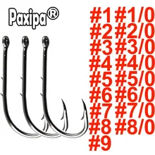 50 шт. Baitholder рыболовный крючок Размер 1-9 1/0-8/0 крючки для ловли карпа джиг большой колючий крючок Высокоуглеродистая сталь